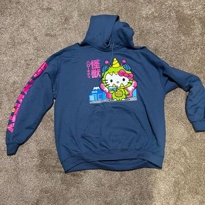 Hello Kitty hoodie size L, w/o tags but new, never worn.  Free shipping